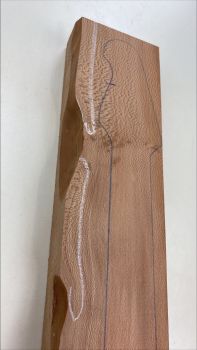Neck Platane europ., 730x110x49mm Unique Piece #001